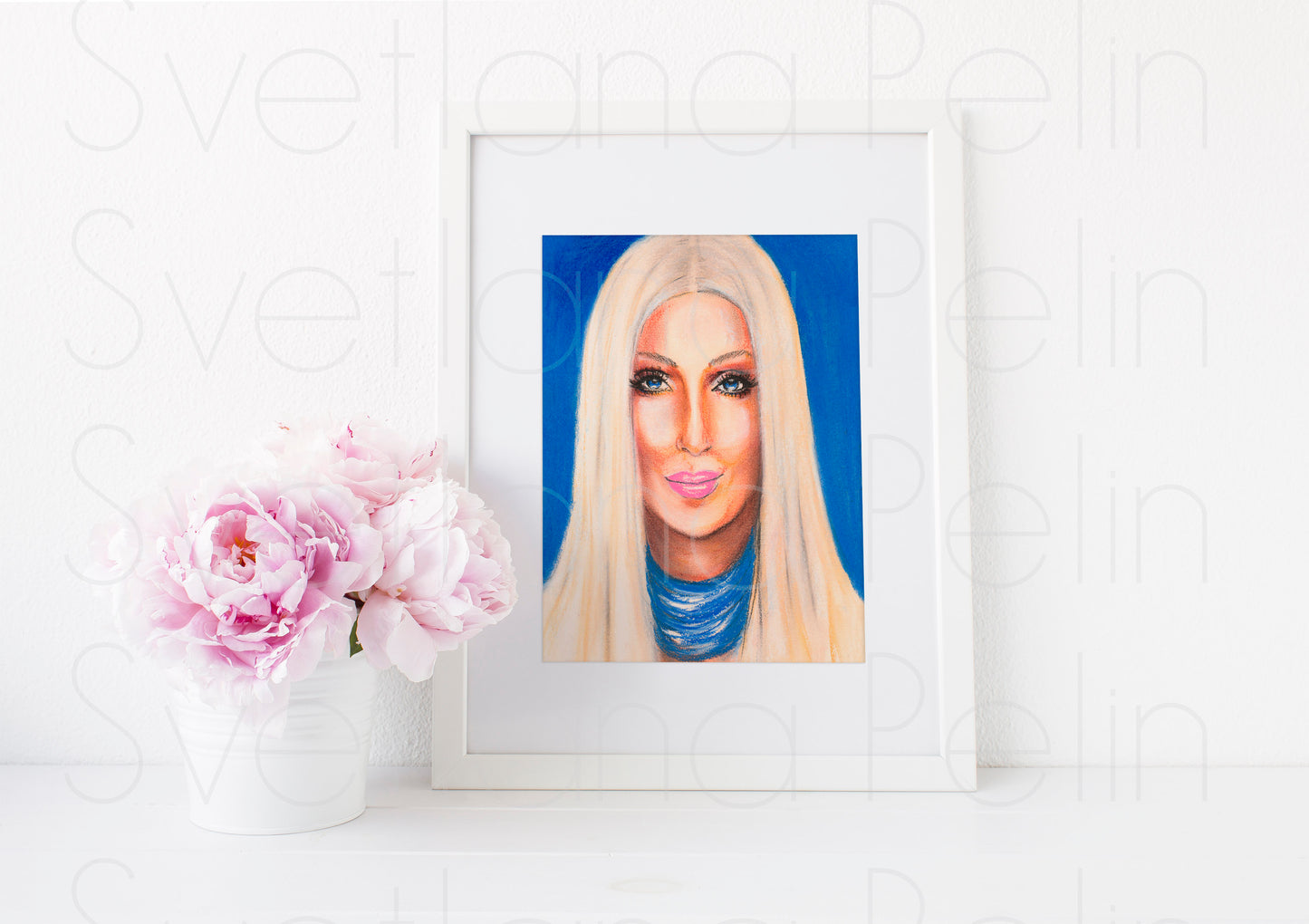 Cher, ART PRINT Signed by Artist