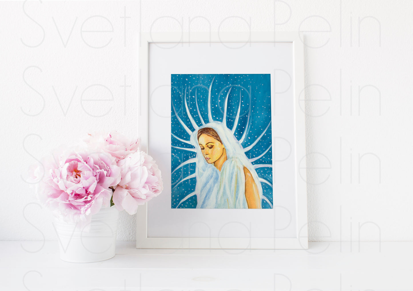 Emmanuelle Béart, ART PRINT Signed by Artist