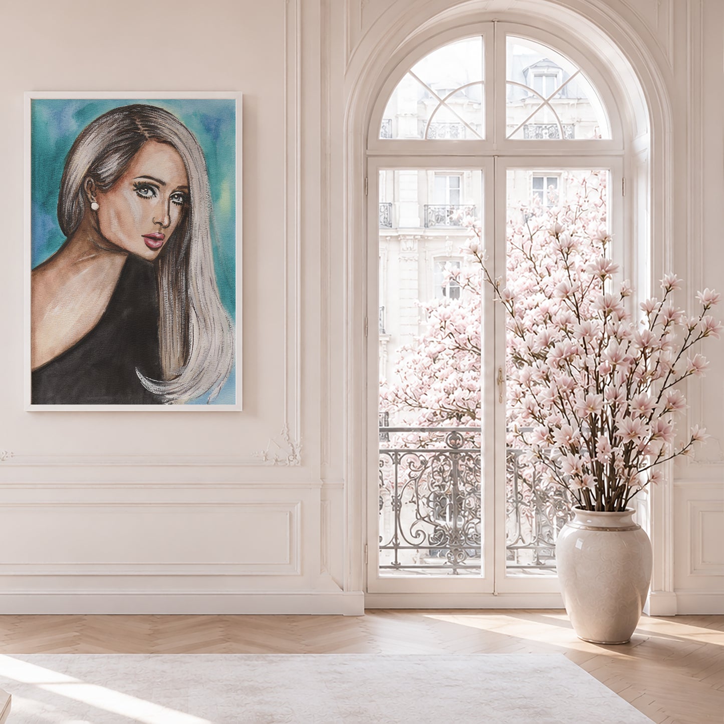 Paris Hilton | Framed Fine Art Print