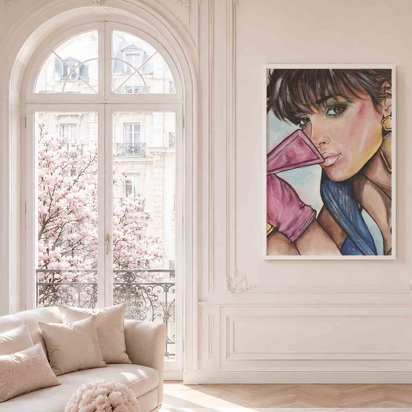 Jennifer Beals in Flashdance | Framed Fine Art Print