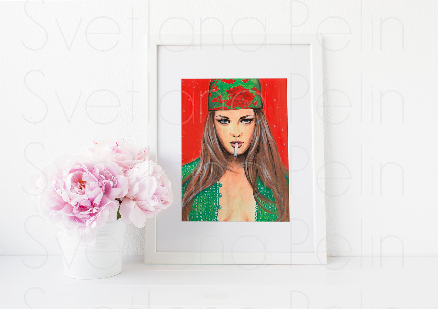 Vanessa Paradis, ART PRINT Signed by Artist