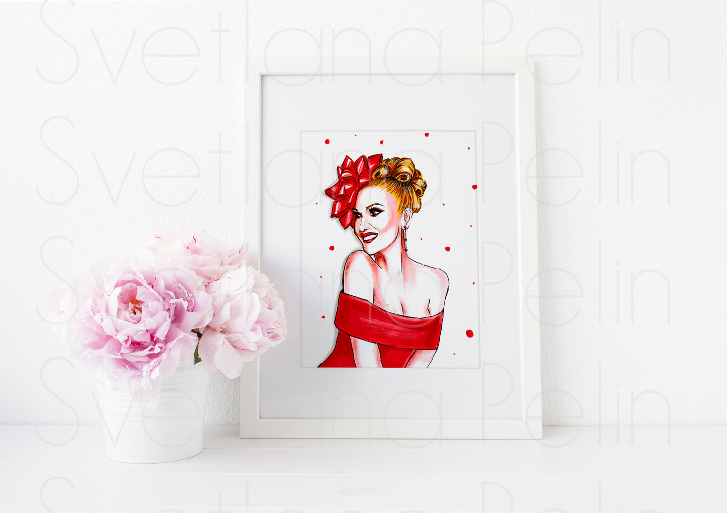 Gwen, ART PRINT Signed by Artist