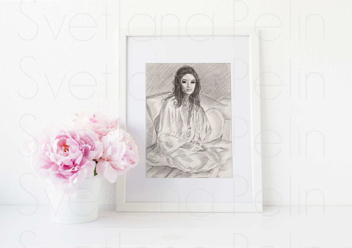 Anouk Aimée, ART PRINT Signed by Artist