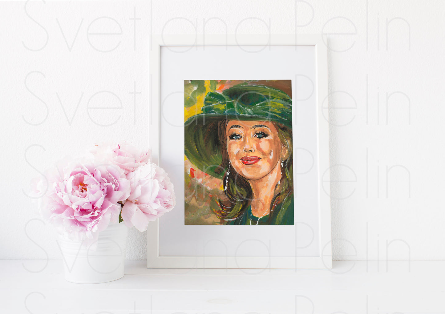 Isabelle Adjani, ART PRINT Signed by Artist