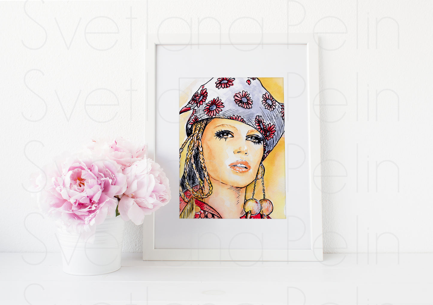 Brigitte Bardot, ART PRINT Signed by Artist