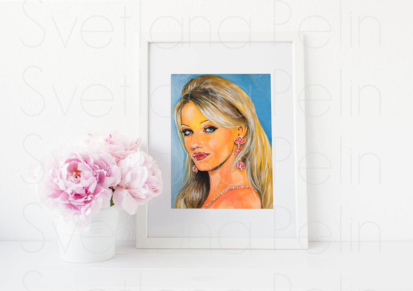Cameron Diaz, ART PRINT Signed by Artist