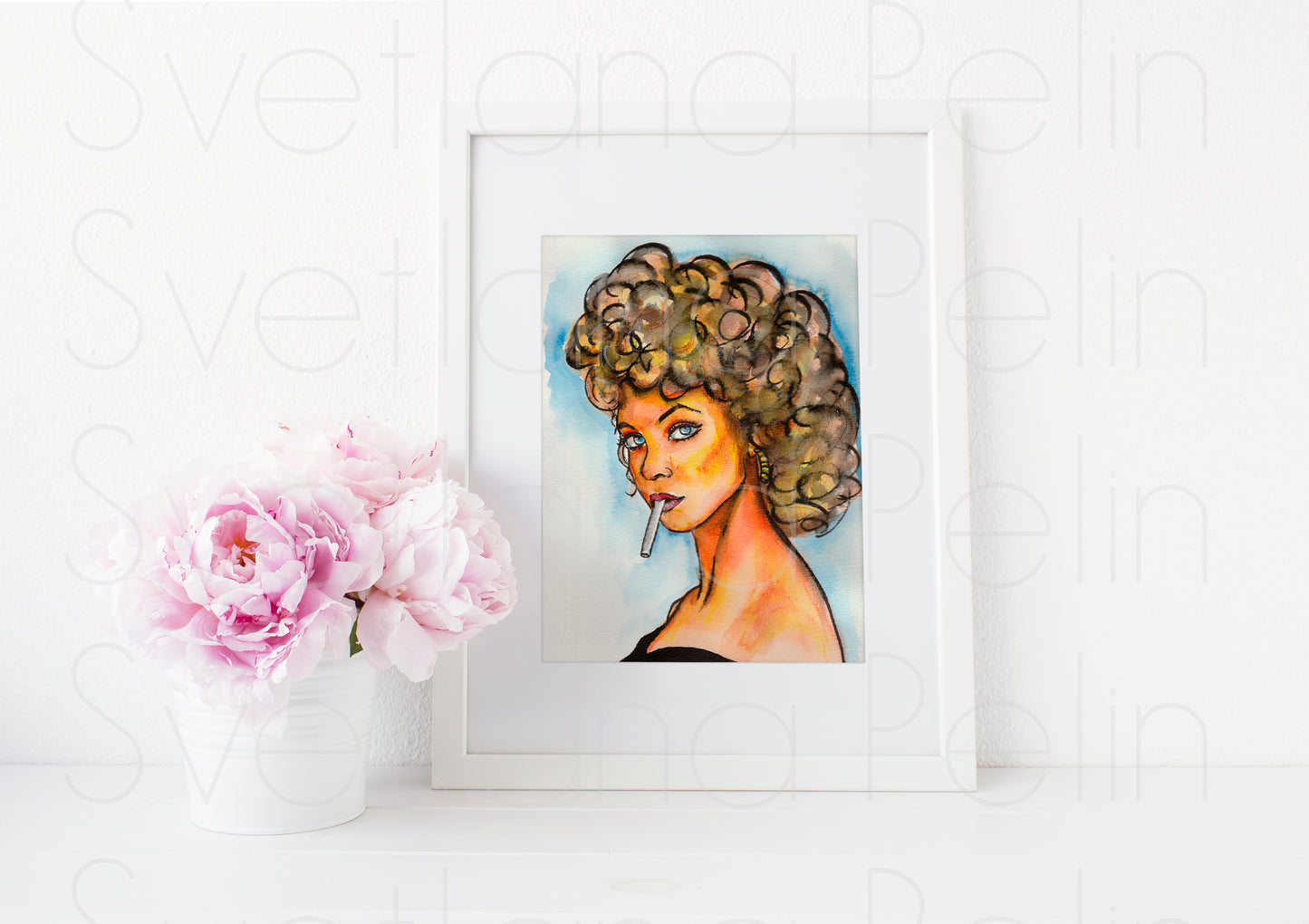 Olivia Newton-John, Grease, ART PRINT Signed by Artist