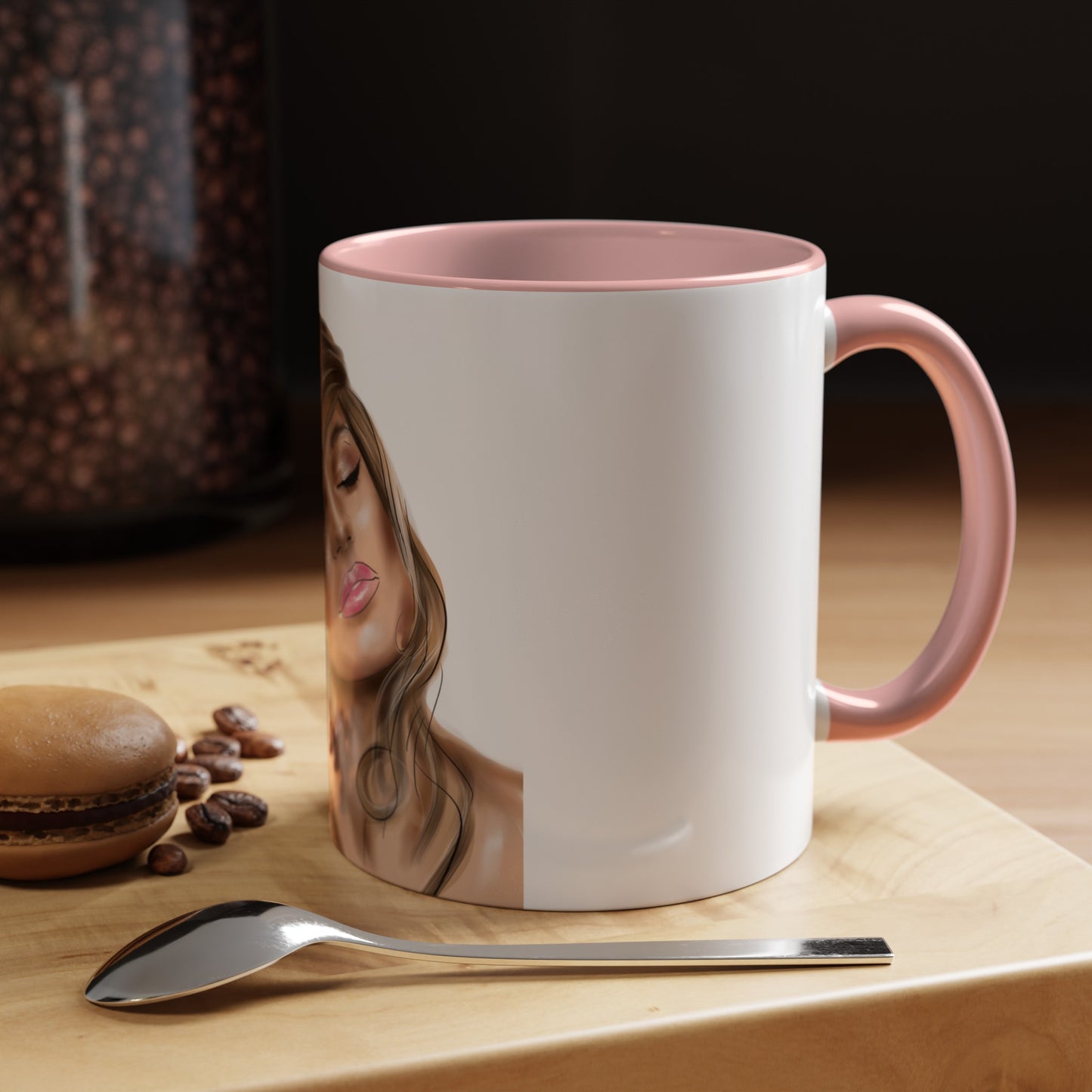 Candice Swanepoel, Accent Coffee Mug (11, 15oz)