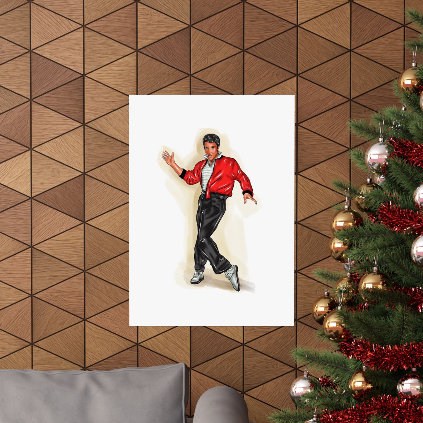 Elvis, Matte Vertical Posters