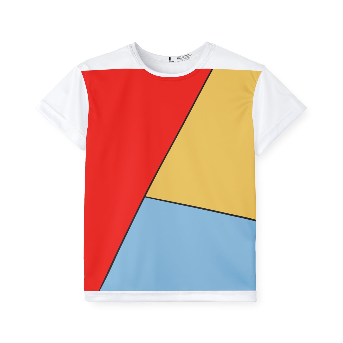 Red, Yellow, Blue, Kids Sports Jersey (AOP)