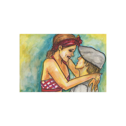 Ryan Gosling, Rachel McAdams, The Notebook, Fine Art Postcards