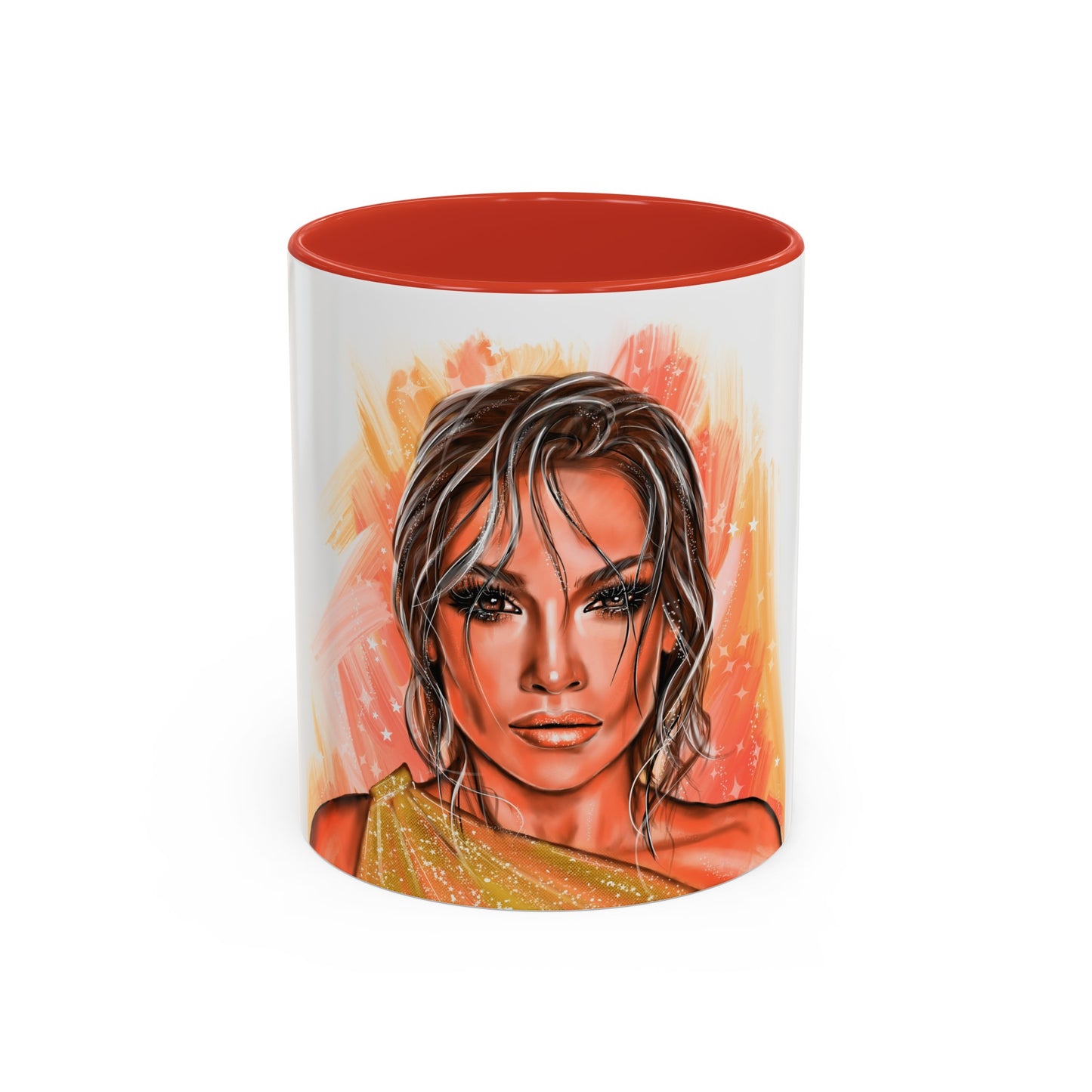 Jennifer Lopez, Accent Coffee Mug (11, 15oz)