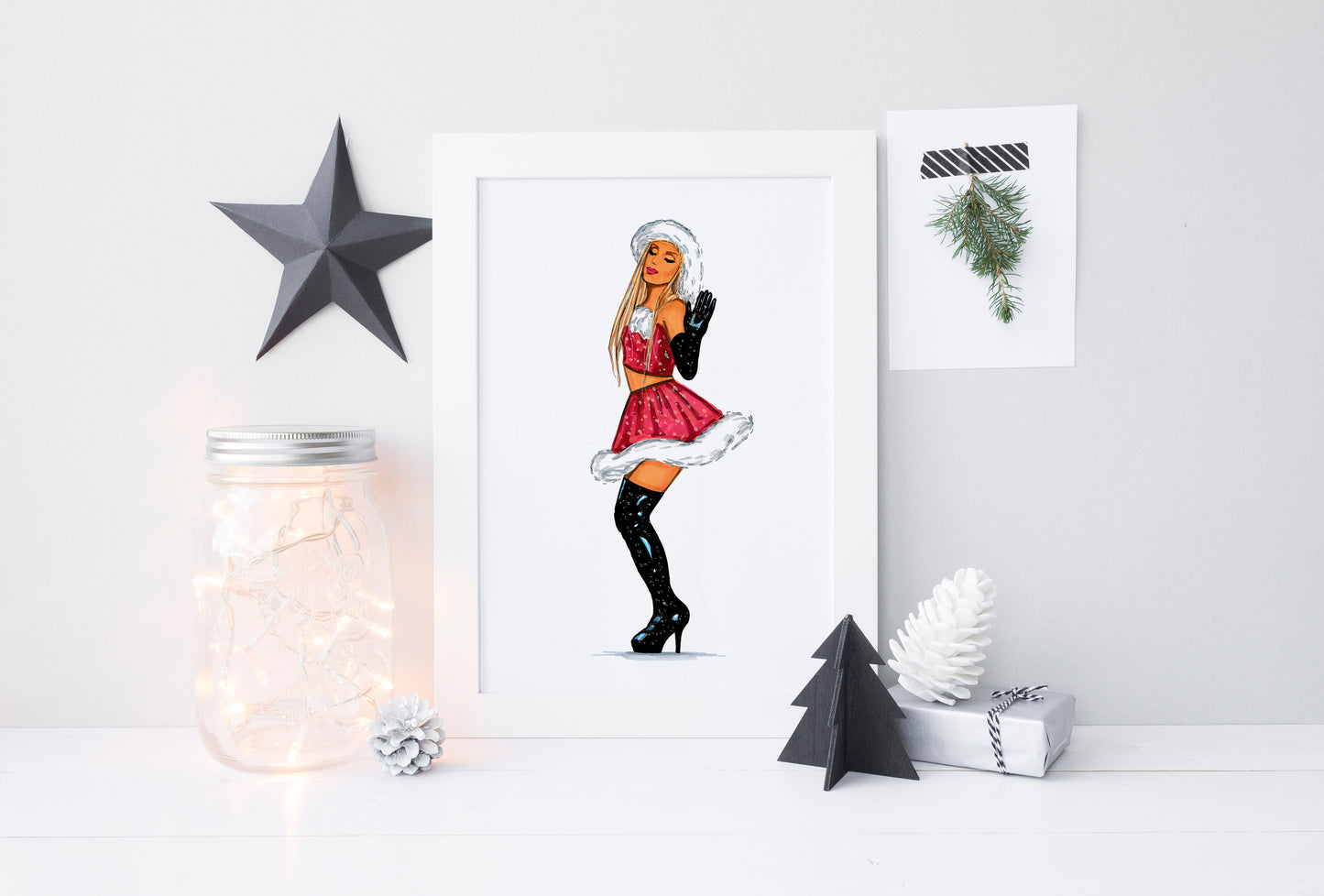 Ariana, ART PRINT Signed by Artist