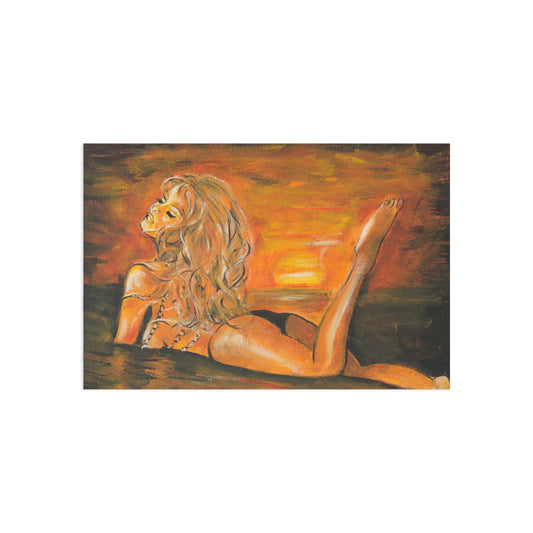 Pamela Anderson, Fine Art Postcards