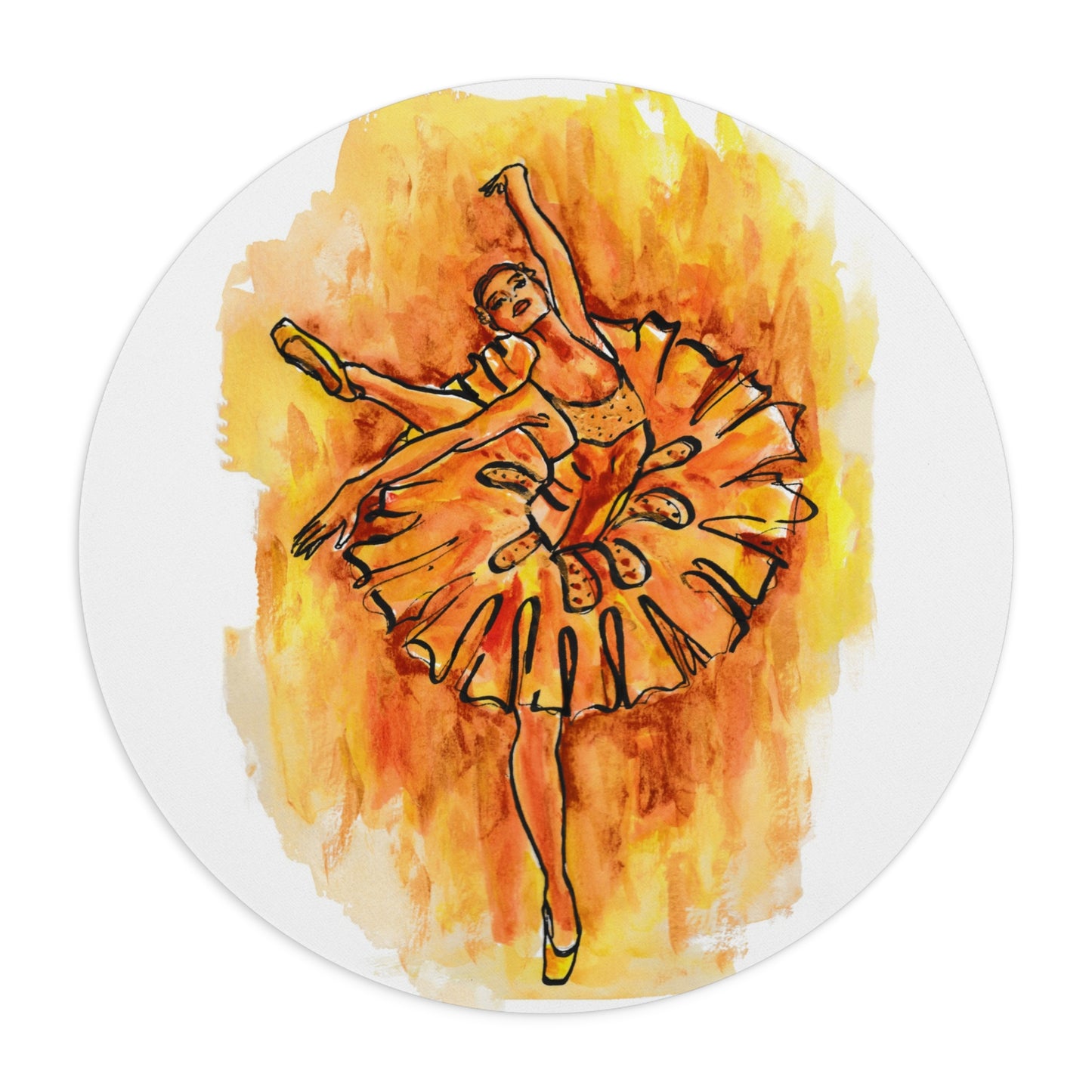 Ballerina, Mouse Pad