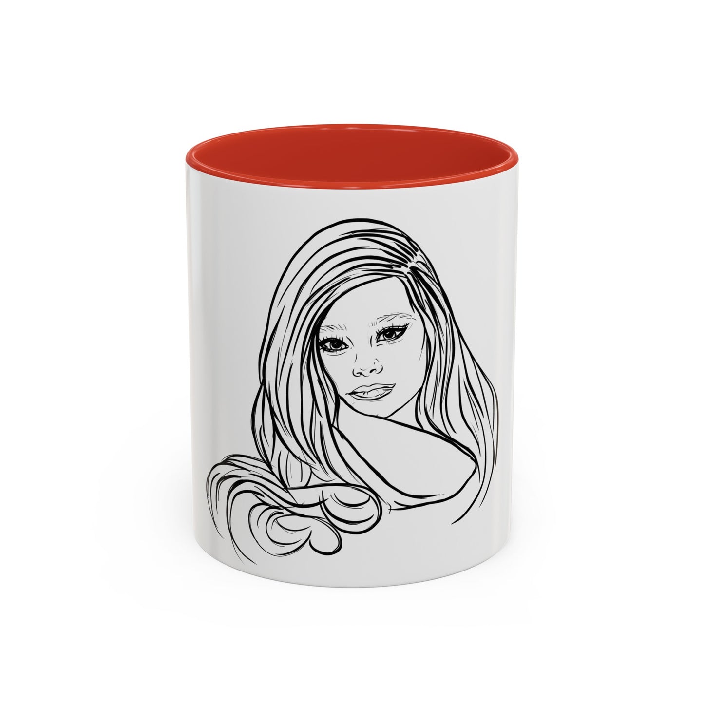 Brooke Shields, Accent Coffee Mug (11, 15oz)