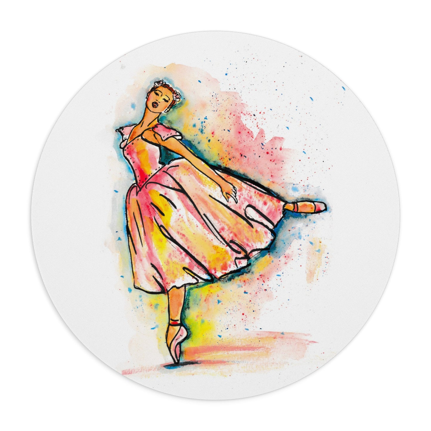 Ballerina, Mouse Pad