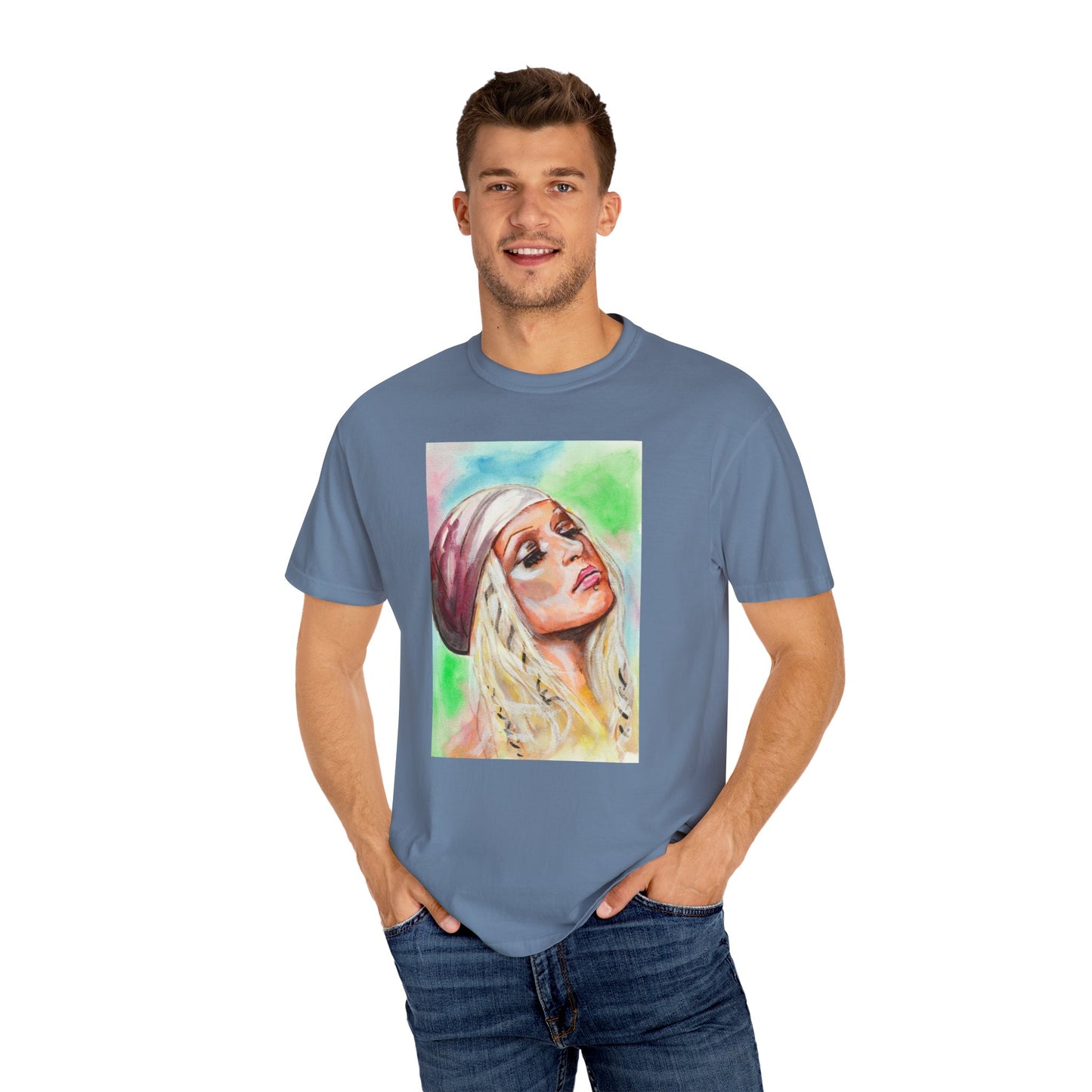 Christina, Unisex Garment-Dyed T-shirt