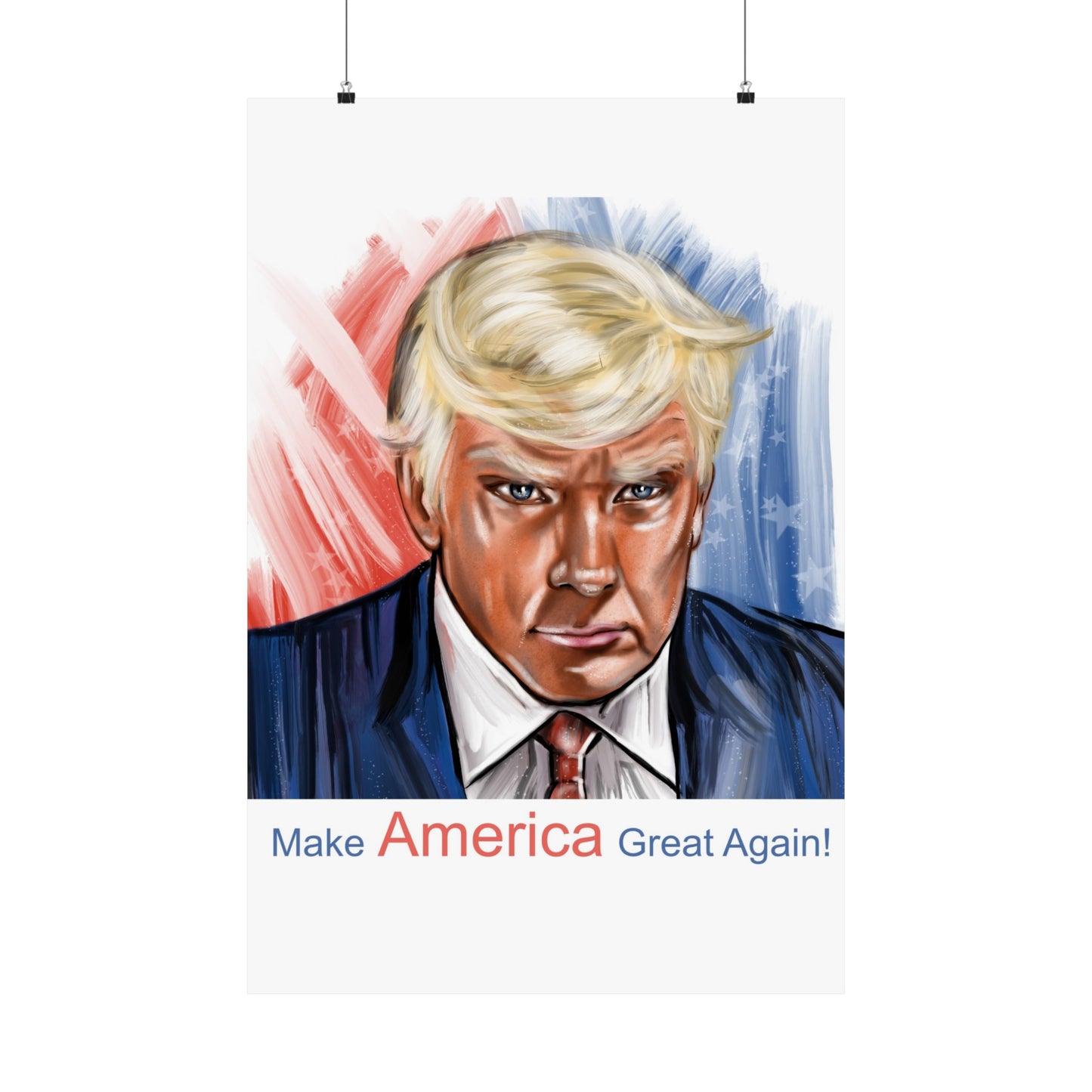 Donald Trump, Matte Vertical Posters