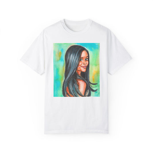 Jenna Ortega, Unisex Garment-Dyed T-shirt