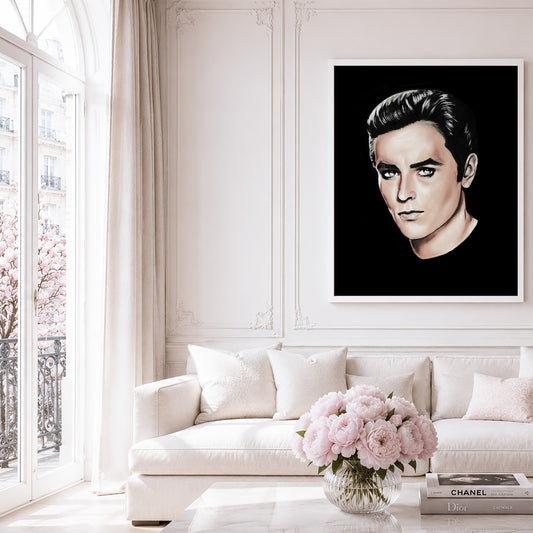 Alain Delon | Framed Fine Art Print