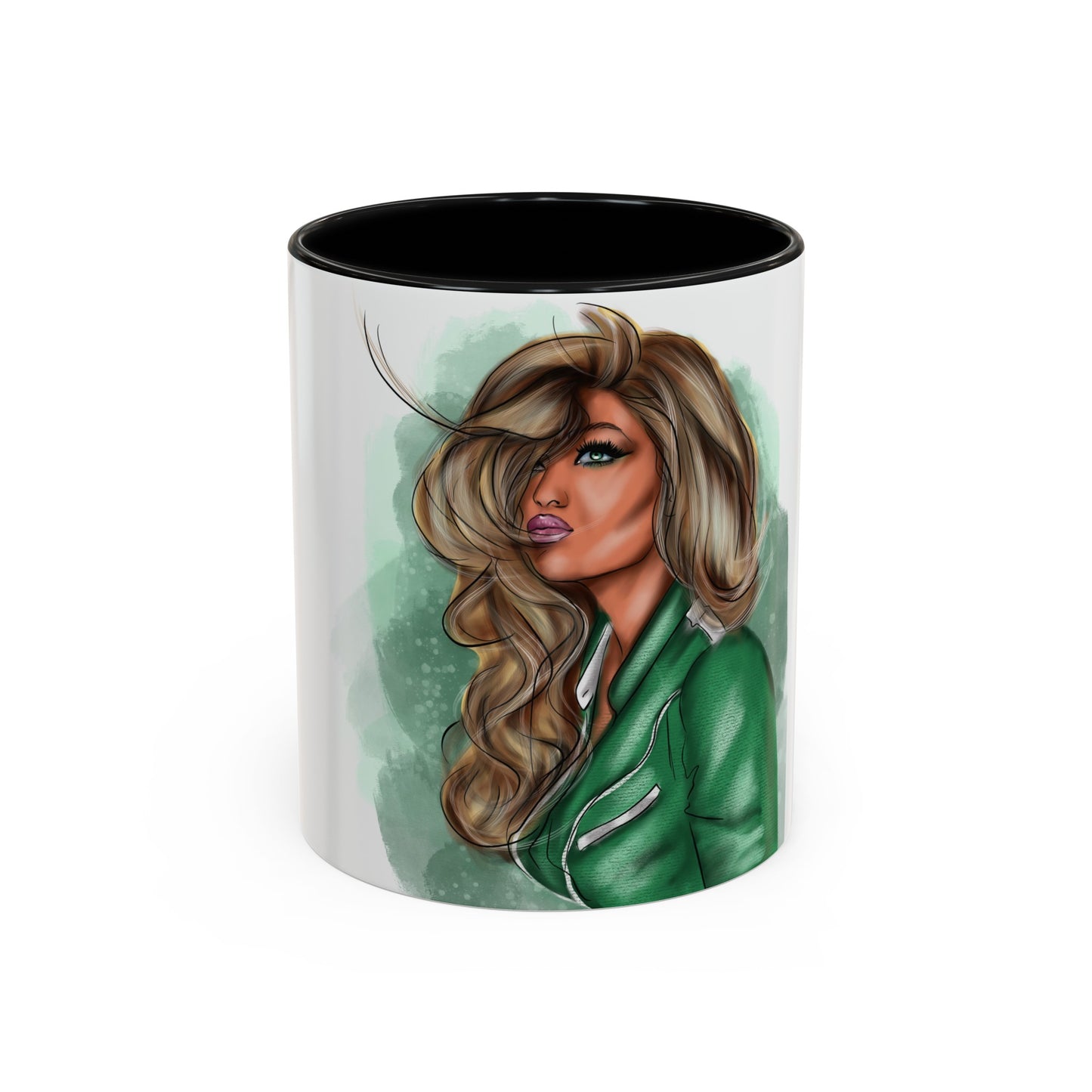 Gigi Hadid, Accent Coffee Mug (11, 15oz)