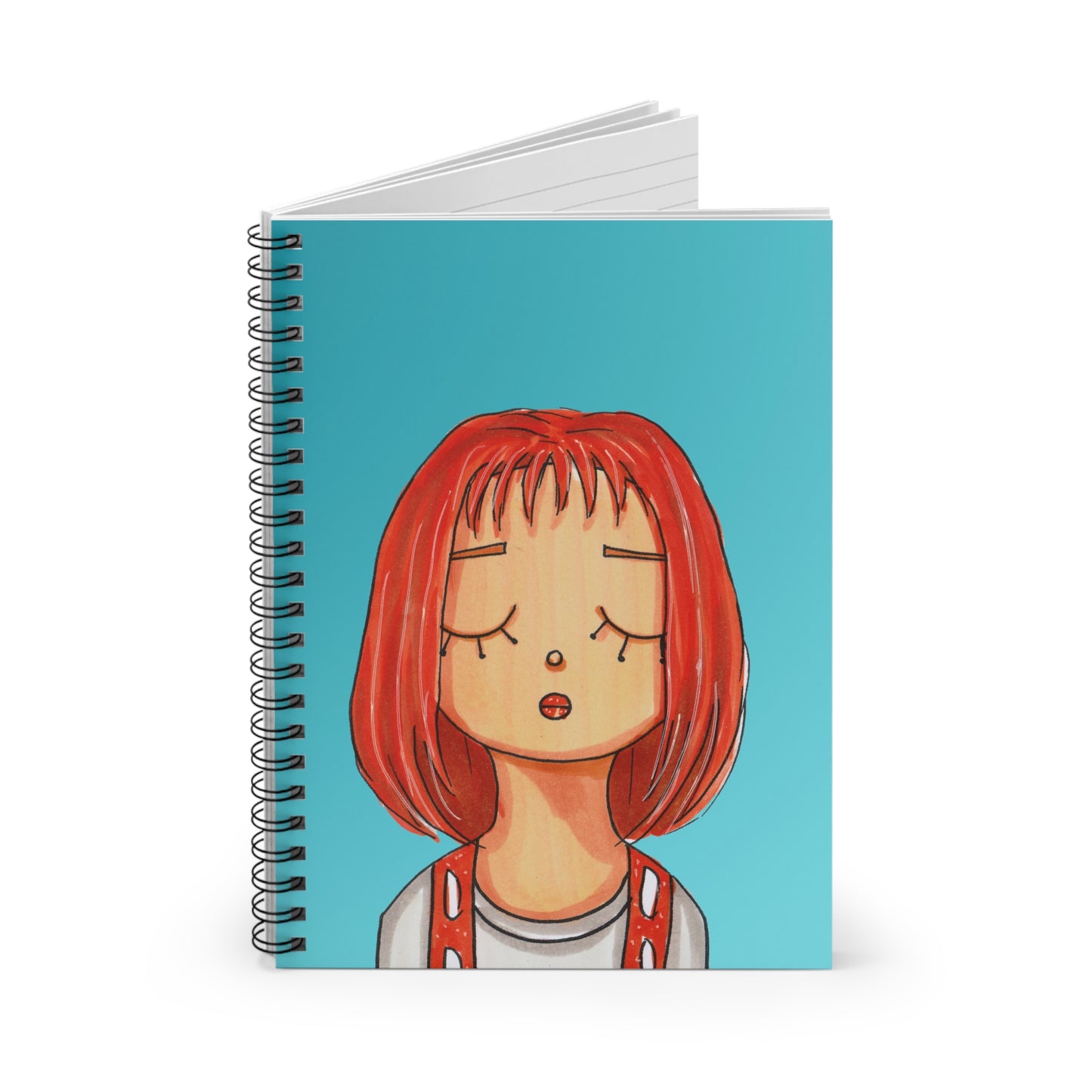 Milla Jovovich, Leeloo, The Fifth Element, Spiral Notebook - Ruled Line