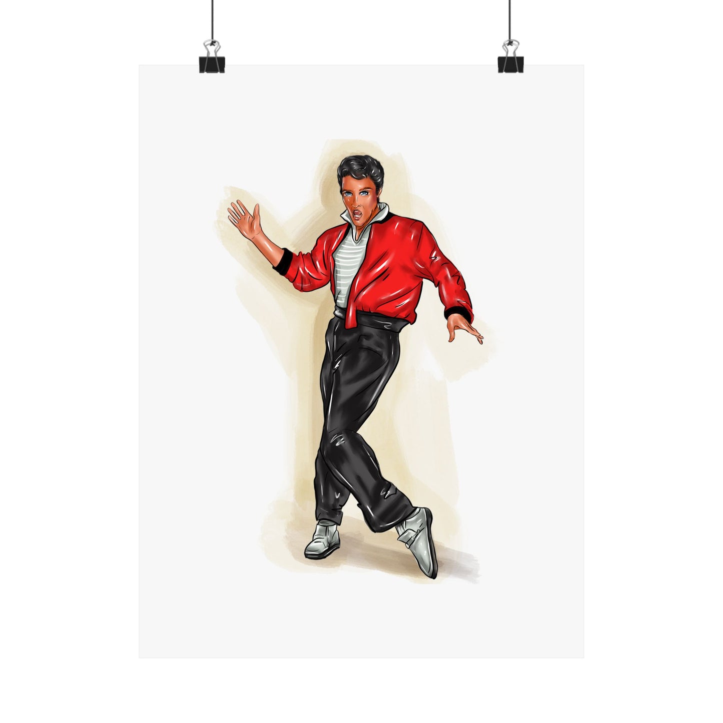 Elvis, Matte Vertical Posters