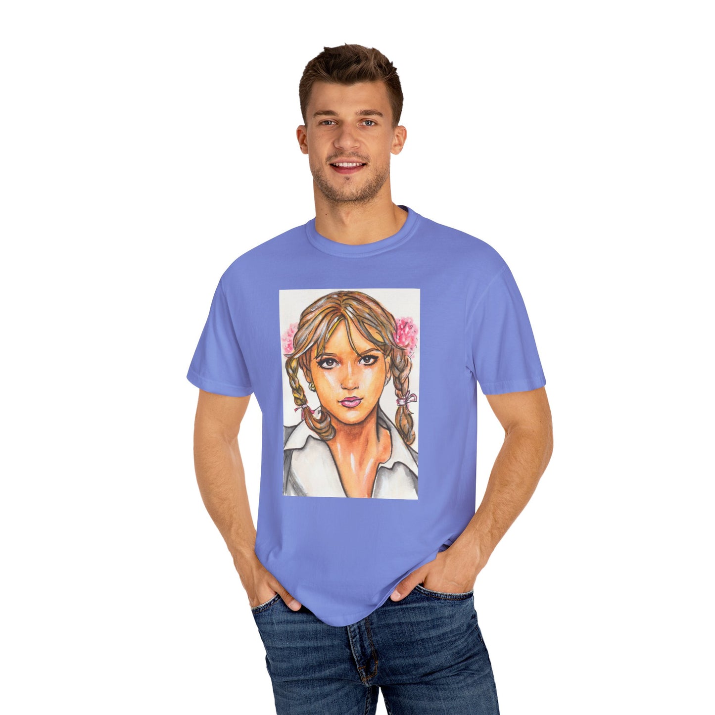 Britney, Unisex Garment-Dyed T-shirt