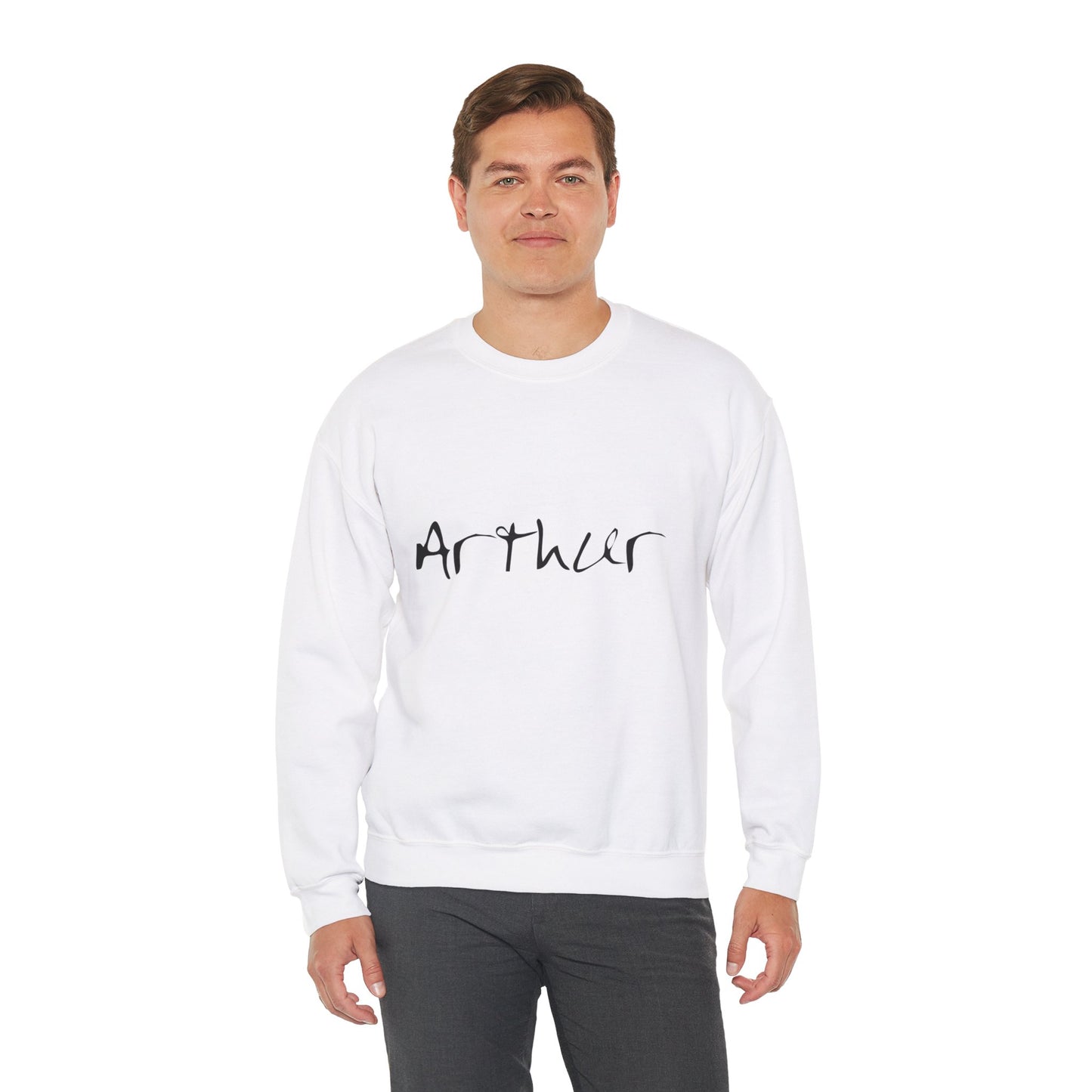 Arthur, Man, Boy, Name, Unisex Heavy Blend™ Crewneck Sweatshirt