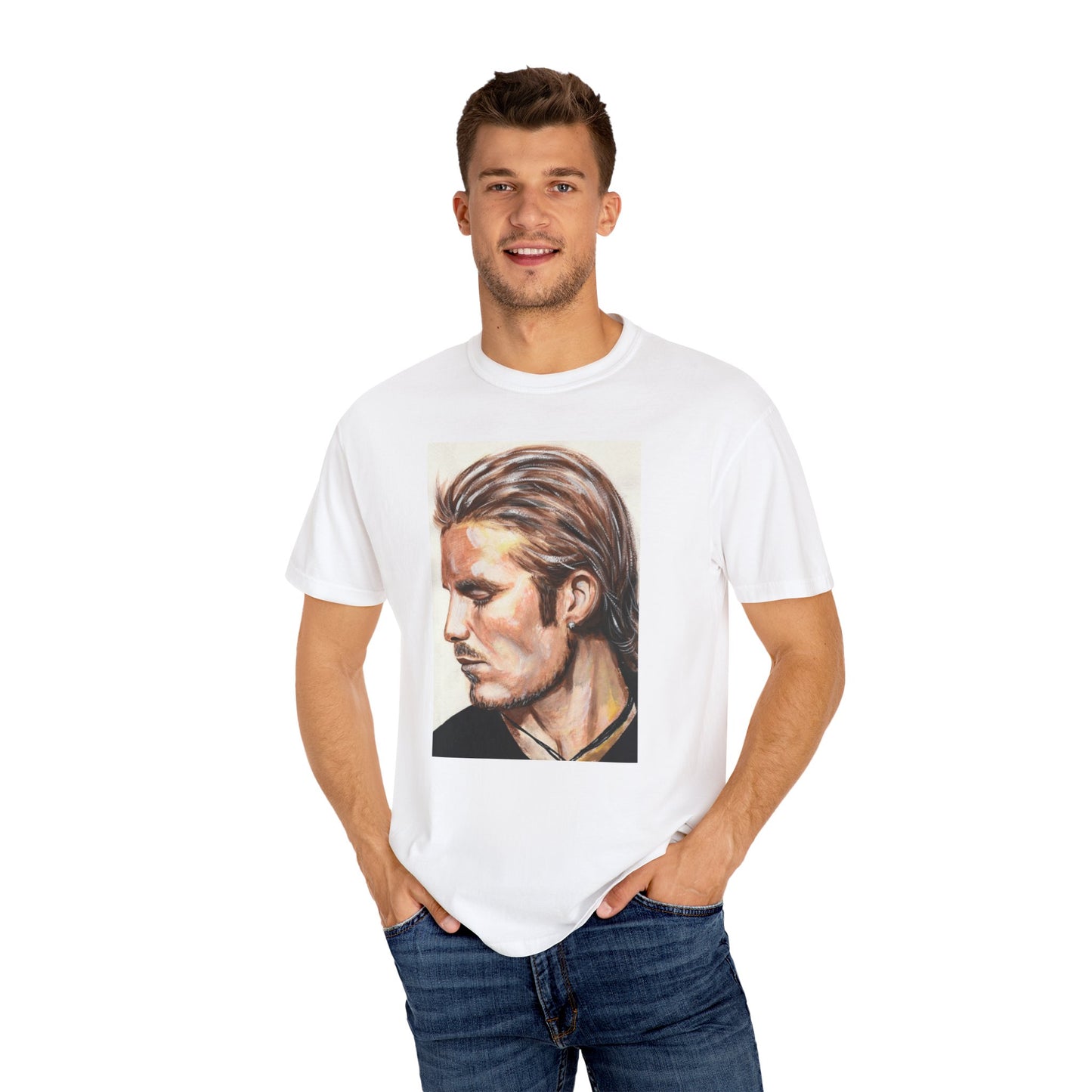 David Beckham, Unisex Garment-Dyed T-shirt