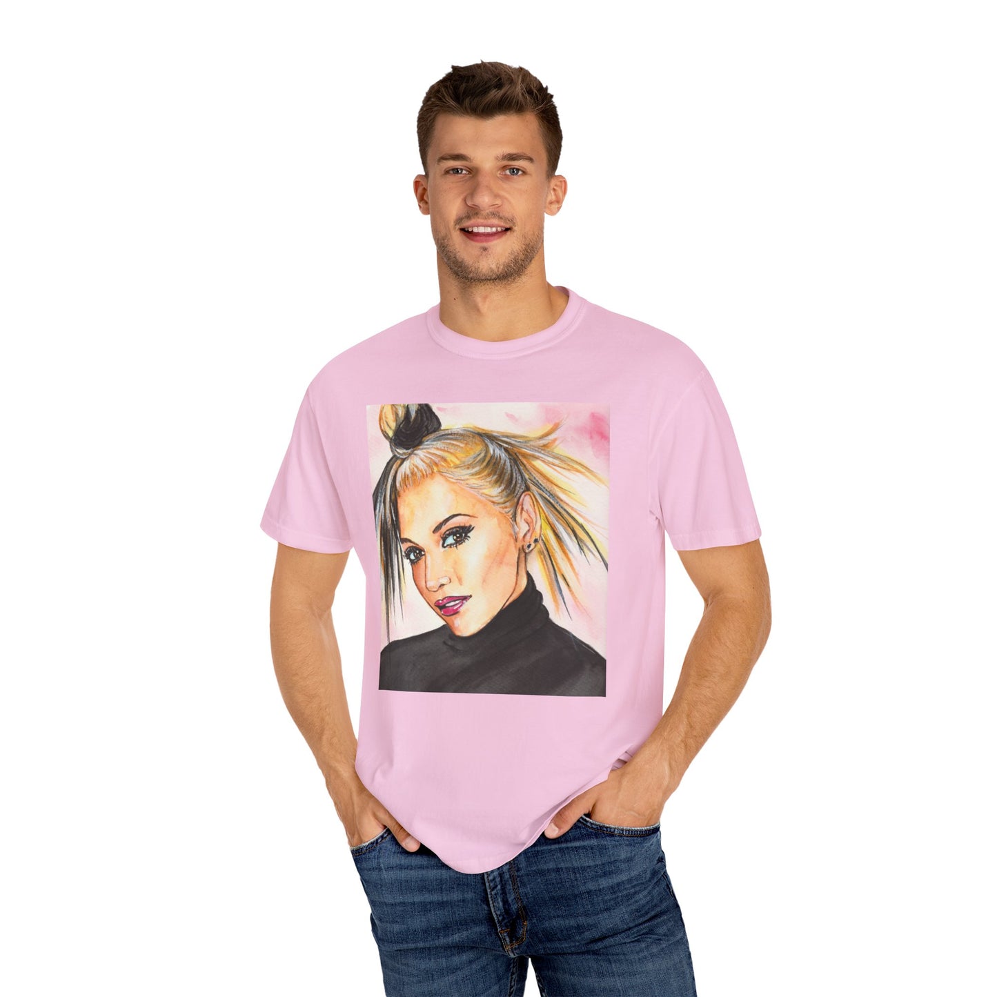 Gwen, Unisex Garment-Dyed T-shirt