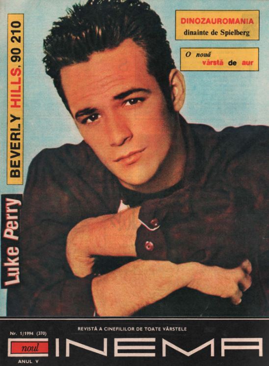 Beverly Hills, Luke Perry, Romanian magazine, Cover, DIGITAL LISTING, Instant Downloady