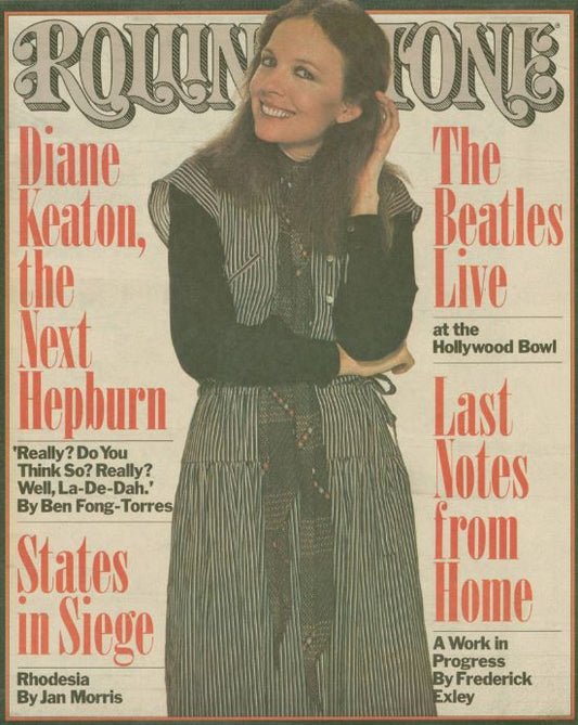 Diane Keaton, ENG magazine, Cover, DIGITAL LISTING, Instant Download