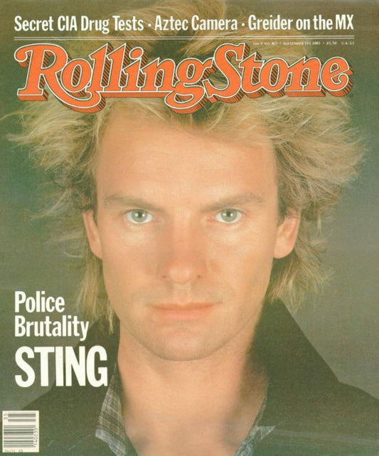 Sting, ENG magazine, Cover, DIGITAL LISTING, Instant Download