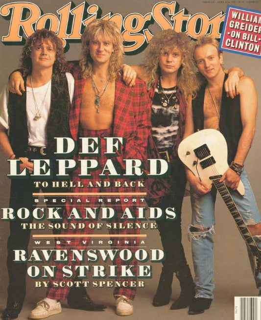 Def Leppard, ENG magazine, Cover, DIGITAL LISTING, Instant Download