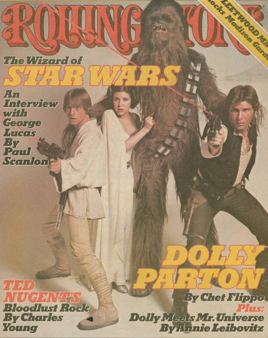 Harrison Ford, Carrie Fisher, Mark Hamill, ENG magazine, Cover, DIGITAL LISTING, Instant Download