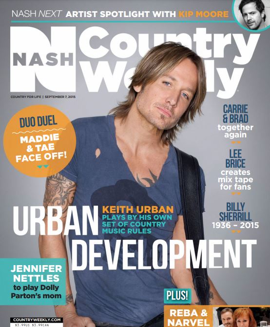 Keith Urban, 2 ENG magazines, Cover, DIGITAL LISTING, Instant Download