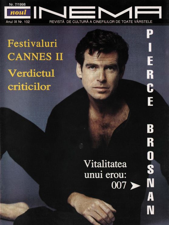 Pierce Brosnan, Romanian magazine, Cover, DIGITAL LISTING, Instant Download