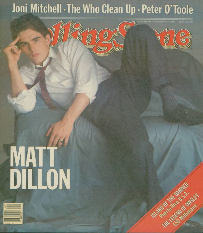 Matt Dillon , ENG magazine, Cover, DIGITAL LISTING, Instant Download