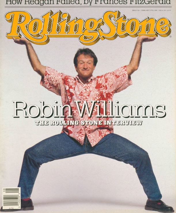 Robin Williams, ENG magazine, Cover, DIGITAL LISTING, Instant Download