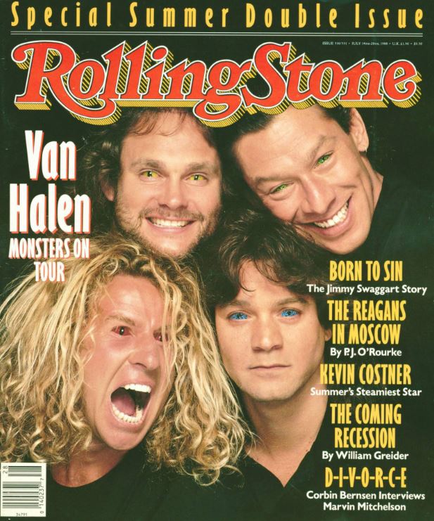 Van Halen, ENG magazine, Cover, DIGITAL LISTING, Instant Download