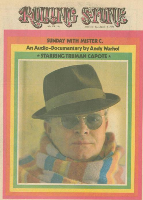 Truman Capote , ENG magazine, Cover, DIGITAL LISTING, Instant Download