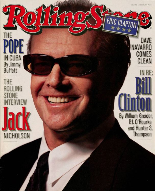 Jack Nicholson, ENG magazine, Cover, DIGITAL LISTING, Instant Download