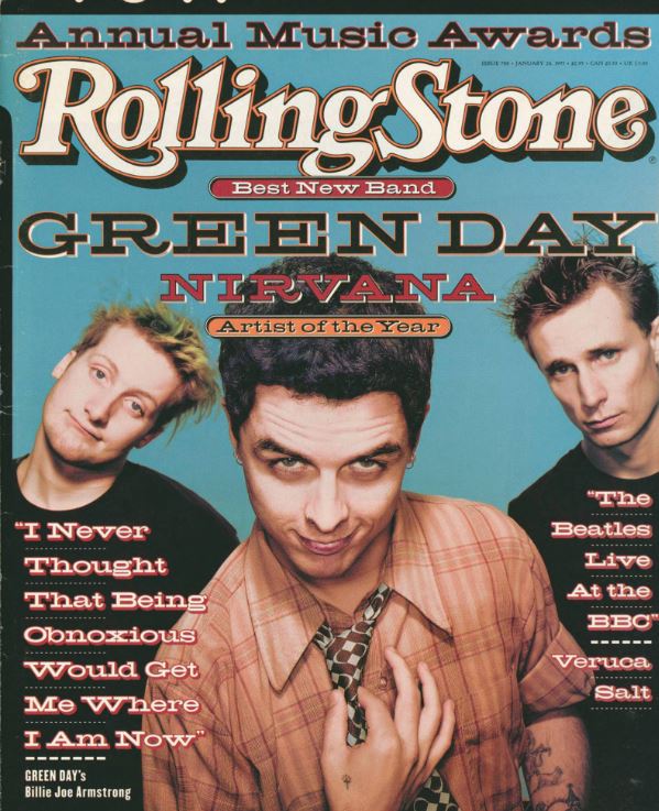 Green Day, ENG magazine, Cover, DIGITAL LISTING, Instant Download