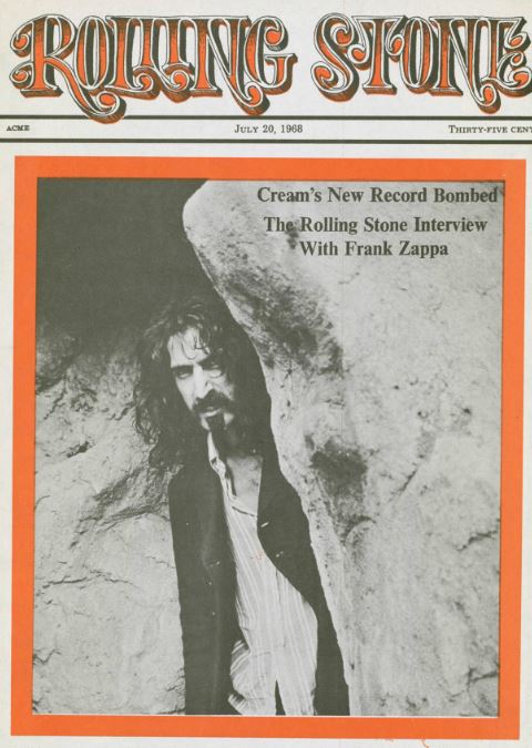 Frank Zappa , ENG magazine, Cover, DIGITAL LISTING, Instant Download