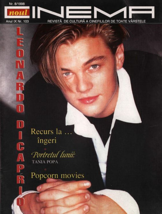 Leonardo DiCaprio, Romanian magazine, Cover, DIGITAL LISTING, Instant Download