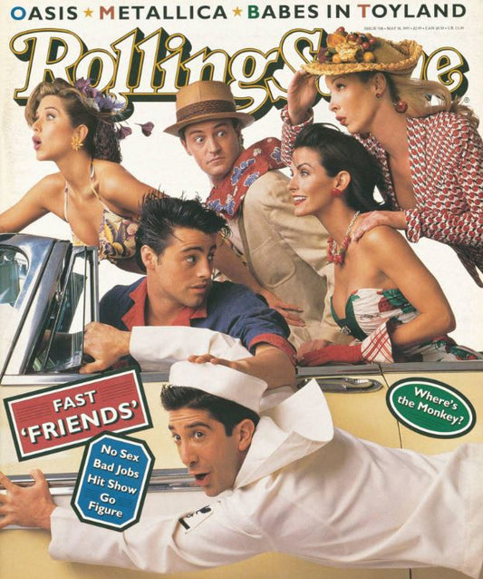 Jennifer Aniston, Courteney Cox, Lisa Kudrow, Matt LeBlanc, Matthew Perry, David Schwimmer, ENG magazine, Cover, DIGITAL LISTING, Instant Download