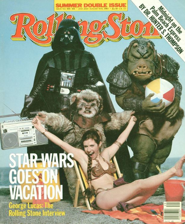 Harrison Ford, Carrie Fisher, Mark Hamill, ENG magazine, Cover, DIGITAL LISTING, Instant Download