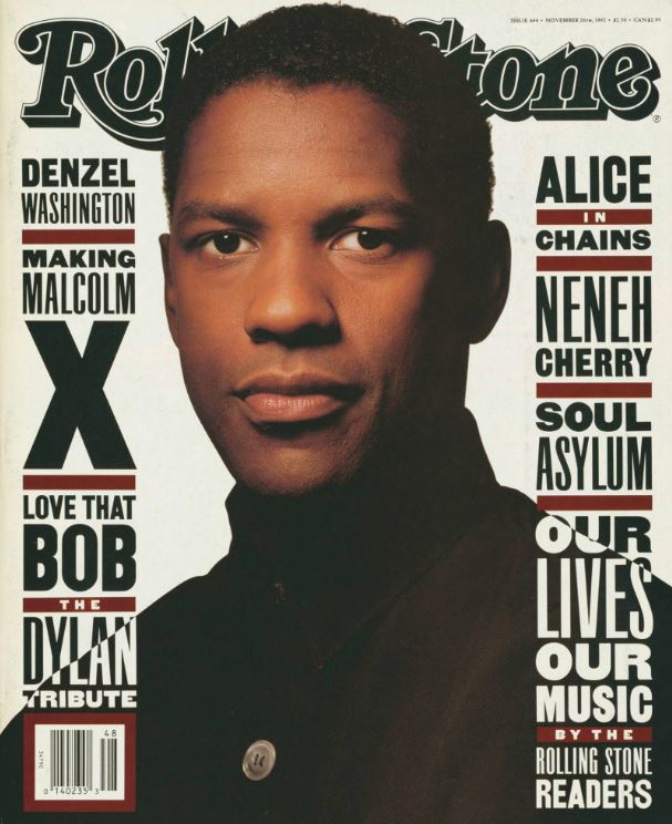 Denzel Washington, ENG magazine, Cover, DIGITAL LISTING, Instant Download